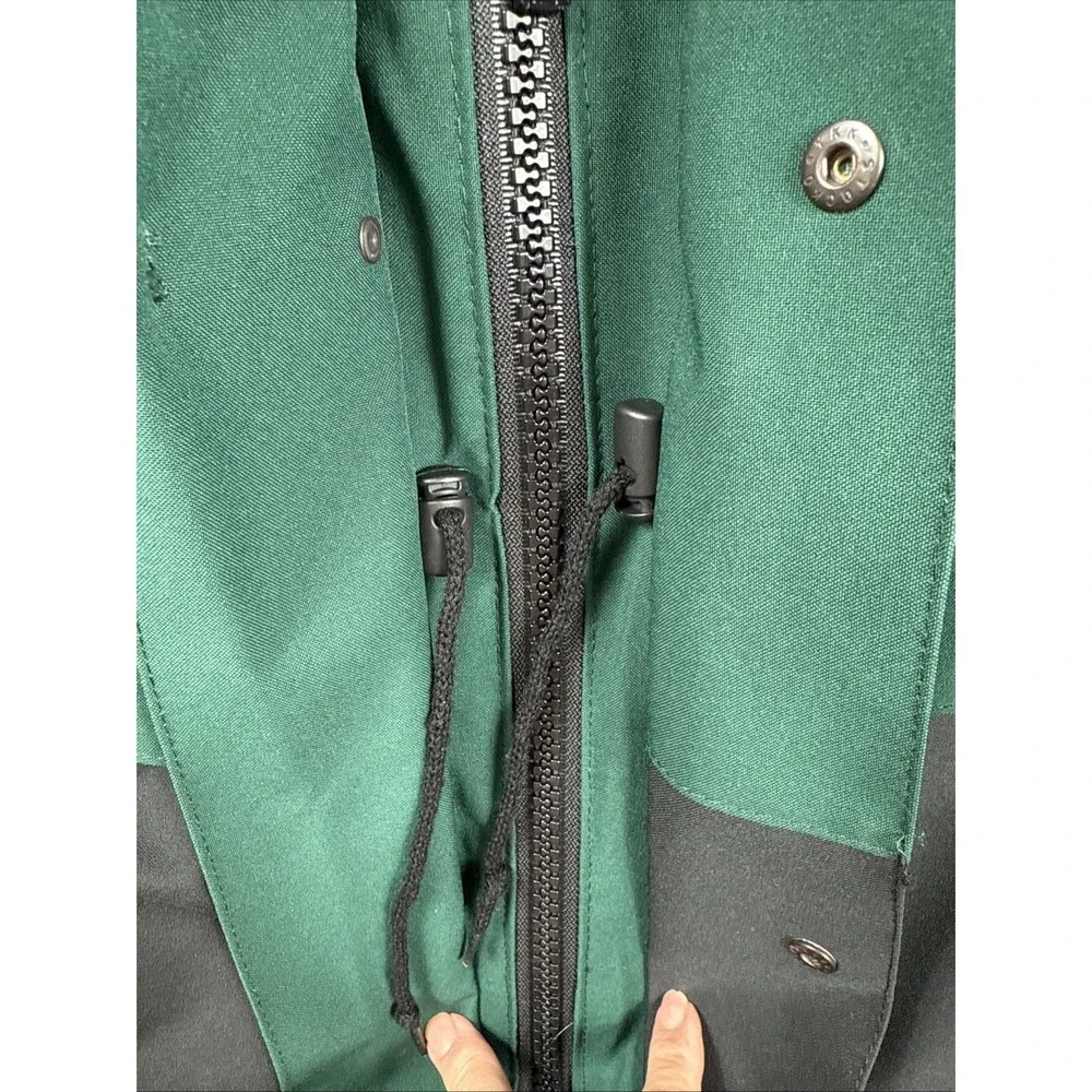 Codupal Panhard Men's XL Gore-Tex Waterproof Work Jacket Green Black Outdoor